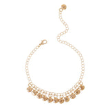 Fashionable Single-layer Minimalist Style Small Bell Pendant Alloy Ladies' Jewelry Ankle Chain