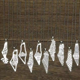 Palestine Country Map Flag Pendant Necklace for Men Women Stainless Steel Necklaces Jewelry Gifts ﻿