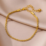 Anklets for women Foot bracelet women summer accessories Bracelet on the leg stainless steel ankle chain Jewelry