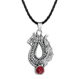 Domineering Flying Eagle Animal Pendant Necklace Men's Fashion Rap Cool Trendy Party Jewelry