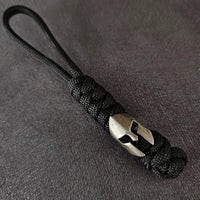 Vintage Hand-knitted Lanyard Keychain Biker helmet Pendant Paracord Rope weave Accessories Bag Hanging Handmade Car Keyring