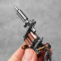 Men Charm Tattoo Machine Stainless Steel Jewelry Necklaces With Pendant For Male Women Punk Hip Hop Accessories Gifts Wholesale