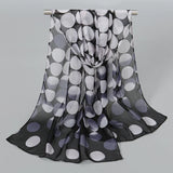 Indian Style New Chiffon Scarves Women Breathable Thin Simulation Silk Scarf Ladies Shawl And Wraps Women Printing Hijab Stole