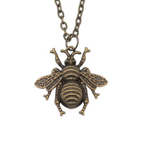 Long Necklace Christmas Decorations Necklace On The Neck 43Cm Chain Accessories For Bracelets Insect Dragonfly Butterfly Bee