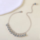 Fashionable Single-layer Minimalist Style Small Bell Pendant Alloy Ladies' Jewelry Ankle Chain