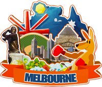 Decorative Magnets for Gold Coast Cairns Perth Brisbane Melbourne Sydney Melbourne Australia City Landmark Unique Souvenirs
