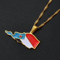 Anniyo South Yemen Pendant Necklaces Jewelry #208021