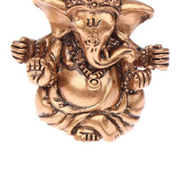 Creative Decorative Ganesha Buddha Statue Handicraft Resin Art Elephant God Sculptures Carved Rresin Ganesha Ornaments Car Decor