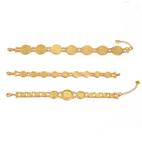Anniyo Coin Bracelet for Women Girls African Arab Middle East Dubai Iran Iraq Syria Jewelry Birthday Party #352101