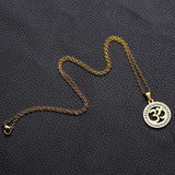 2024 new fashion stainless just yoga outdoor sports pendant necklace temperament everything collarbone chain birthday anniversar