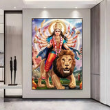 Indian Hindu Goddess Lord Hanuman Poster HD posters Self adhesive waterproof ideal for living room bedroom bar decoration