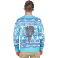 Ugly Christmas Sweater 3D O Neck Pullover Knitted Sweater