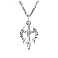 Domineering Flying Eagle Animal Pendant Necklace Men's Fashion Rap Cool Trendy Party Jewelry