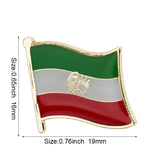Flag Pins Country Flag Badge Flag Brooch National Flag Lapel Pin International Travel Pins Collections