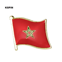 Morocco flag pin lapel pin badge  Brooch Icons KS-0131