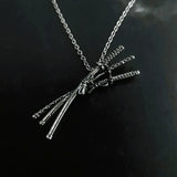 Domineering Flying Eagle Animal Pendant Necklace Men's Fashion Rap Cool Trendy Party Jewelry