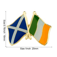 Scotland Flag Laple Pin Badge Brooch