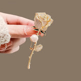 Cute Red Cherry Brooch Enamel Pins for Women Girls Rhinestone Zircon Fruit Badges Suit Bags Jewelry Kids Brooches Gifts