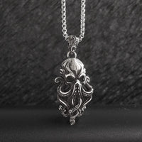 Retro Fashion Seven Angels Magic Circle Solomon's Seal Necklace Pendant Men's Lucky Amulet Jewelry