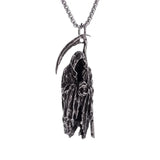 Retro Gothic Mysterious Demon Angel Wings Pendant Necklace Men's Punk Hip Hop Trendy Cool Jewelry Boy Gift