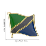 300+Different World Flag Badge Country Flag Pin Lapel Pins Brooch