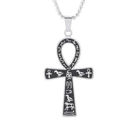 Ancient Egyptian Goddess Spread Wings Pendant Necklace Women Fashion Hip Hop Punk Amulet Jewelry Gift