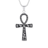 Ancient Egyptian Goddess Spread Wings Pendant Necklace Women Fashion Hip Hop Punk Amulet Jewelry Gift