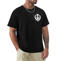 Khanda Sikh symbol Sikhism T-Shirt Short sleeve tee Aesthetic clothing blanks tee shirts for men