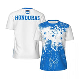 Honduras Flag T Shirt For Men 3D Printed Football Tshirt Tops Summer Sports Fitness Short Sleeves Street Round Neck Tee Shirts