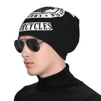 Indians Motorcycle Warm Knitted Cap Fashion Bonnet Hat Autumn Winter Outdoor Beanies Hats for Unisex Adult