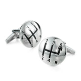 DY New high quality brass material luxury car manual gear Cufflinks fashion Men's French shirt Cufflink Wholesale of spot goods