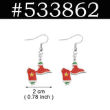 Anniyo Guadeloupe Reunion Island Martinique French Guiana Antigua Map Earrings for Women Girls Stainless Steel Jewelry #533962