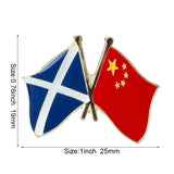 Scotland Flag Laple Pin Badge Brooch