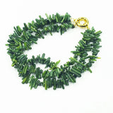 Coral Bracelet  !  Classic 3 strands of natural irregular orange coral bracelet  9.5"
