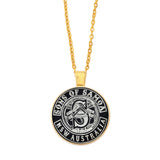 Anniyo American Samoa Pendant Necklaces With Glass Eastern Samoa Jewelry #D0106
