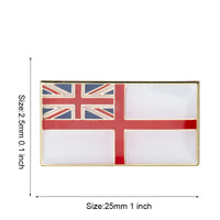 Royal Navy Flag Badge Flag Brooch National Flag Lapel Pin International Travel Pins