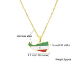 2024 new fashion stainless steel retro dripping oil national style Somaliland pendant necklace temperament everything collarbone