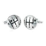 DY New high quality brass material luxury car manual gear Cufflinks fashion Men's French shirt Cufflink Wholesale of spot goods
