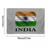 Love India Jai Hind Map Flag Room Bedroom Home&Outdoor Wall Hanging Concert Printed Background Decoration Art Banner