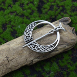 Medieval Clasp Pin Brooch Vintage Viking Celtic Scarf Shawl Penannular Brooch Cloak Pins Jewelry