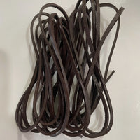 5 Yards Retro High Quality Genuine Leather Cord Round/Flat Strand Cow Leather Rope Fit Necklace Bracelets DIY Jewelry
