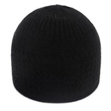 1pc Men's Casual Knitted Muslim Women Prayer Hats Winter Warm Beanies Cap Islamic Ramadan