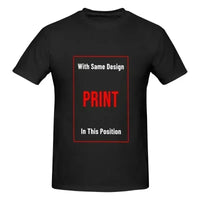 Men's Black Sikh Khanda Symbol & Khalsa Established 1699 T-Shirt - Distressed White Print, Regular Fit Casual Short Sleeve Round