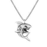 Men's Punk Flying Eagle Animal Pendant Necklace Biker Riding Rock Party Jewelry Accessories