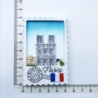 France  Feelings Souvenir Fridge Magnets Decoration Articles Handicraft Magnetic Refrigerator Collection Gifts