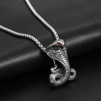 Retro Devil Mask Pendant Japanese Samurai Style Punk Pendant Necklace Men's Gothic Halloween Jewelry Gift