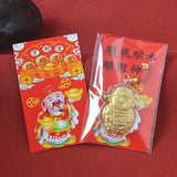 Chinese God Of Wealth Keychain New Year Lucky Phone Chain Souvenirs Mobile Phone Cartoon Camera Keys Cord Lanyard