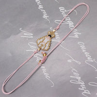 ZHONGVI New Simple Bracelet Boho Miyuki Bead Bracelet For Women Love Heart Pulseras Fashion Trendy Jewelry Wholesale