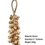 Natural Hand Bell Nut Shell Meditation Outdoor Wind Chimes Sound Healing Bells Diapason Ethnic Musical Instruments Percussion