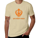 Raj Karega Khalsa T-Shirt plus size tops plain vintage clothes Short sleeve tee plain t shirts men
